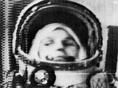 Tereshkova on Vostok-6