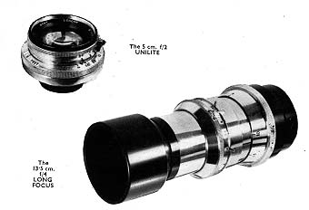 Two Wrayflex lenses